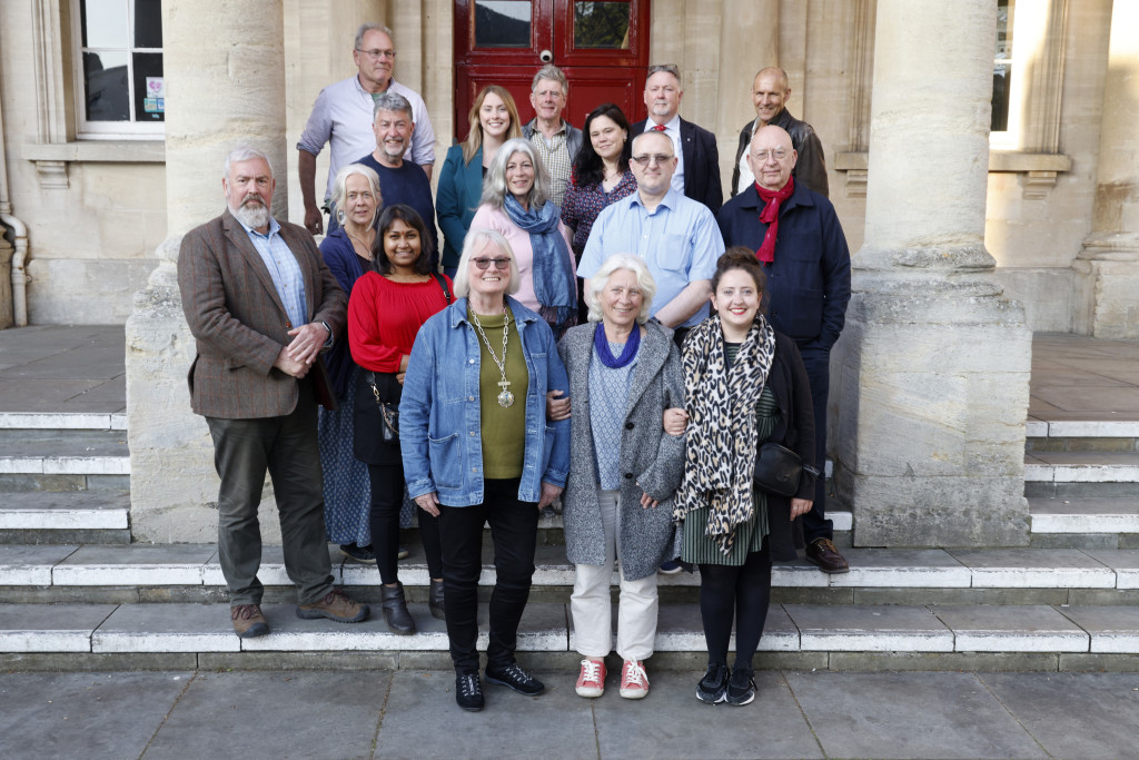 Stroud Mayor Stella Parkes has praised the town’s community spirit and people’s willingness to support each other. aaTWM STC 150523 1063 1 | Mayor retains hot seat