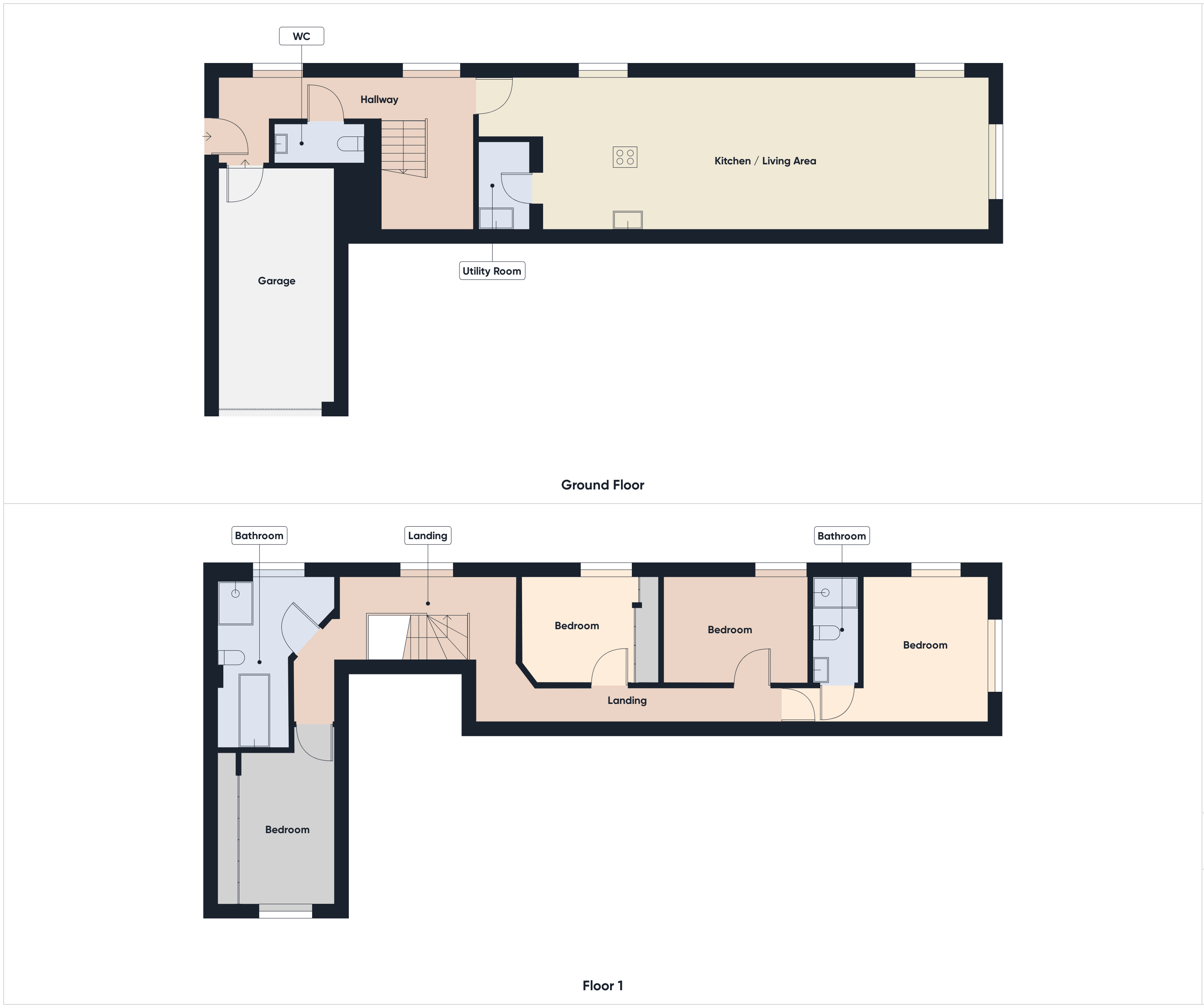 hitmoorviewfloorplan version 3 | Home of the week from The Property Centre - Mobley, Berkeley