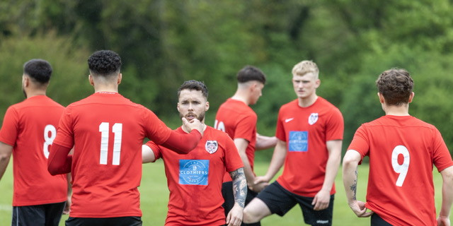 Ten-men Rodborough Old Boys held second-placed Minety to a goalless draw to win the Stroud & District Football League Division One. image6 5 | Rodborough Old Boys claim title