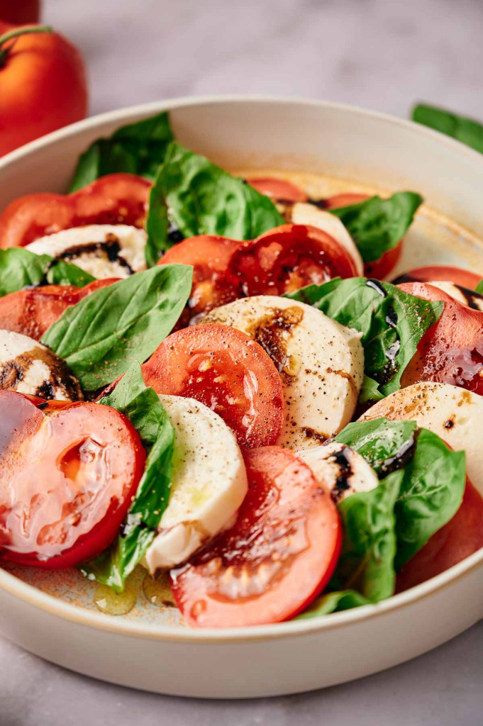 The sun is shining, and if we're lucky, this weekend, there could be a chance of al fresco dining. Caprese Salad 17 1 | Mandy's flavour bursting salad