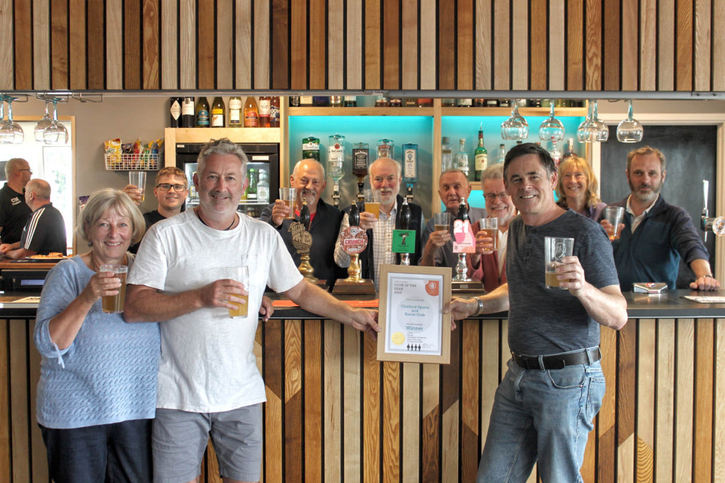 The Chalford Sports & Social Club has scooped the title of Stroud CAMRA Club of the Year for the third year running. Ali and Rob Brady were presented with a certificate recording their achievement at a presentation ceremony and celebration on Sunday 16 July. IMG 5761 | Three in a row - Chalford Sports and Social Club scoops award once more