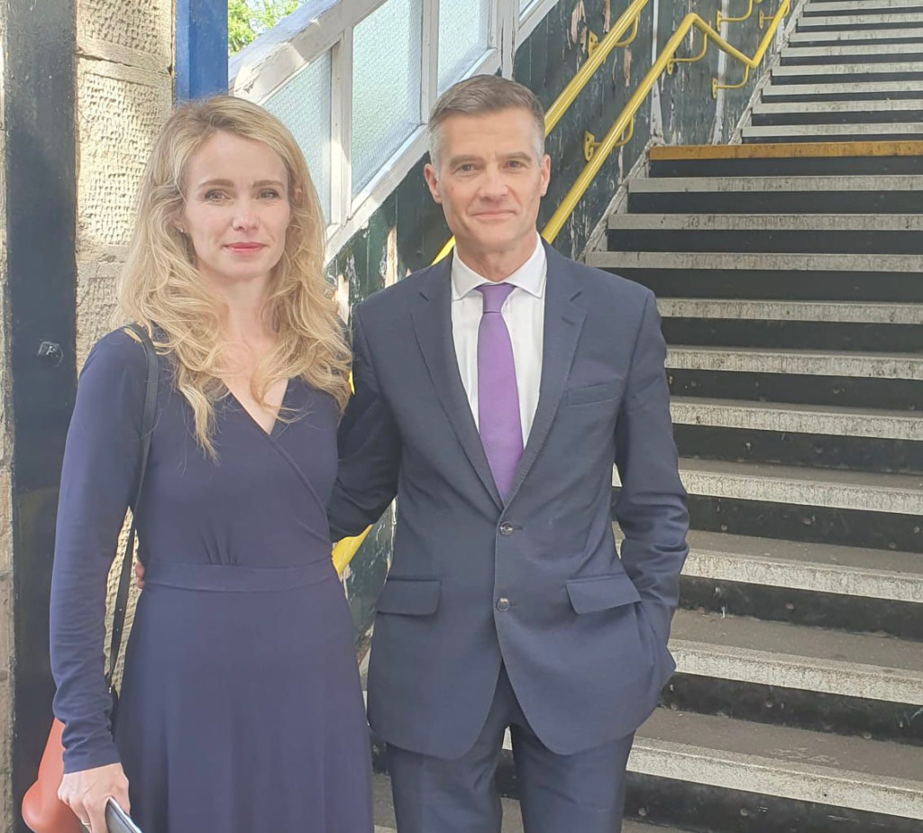 Stroud MP Siobhan Baillie met with Transport Secretary Mark Harper and rail bosses to put the spotlight on accessibility problems at Stroud railway station. WhatsApp Image 2023 07 26 at 16.10.54 | MP urges top brass to improve Stroud railway station accessibility