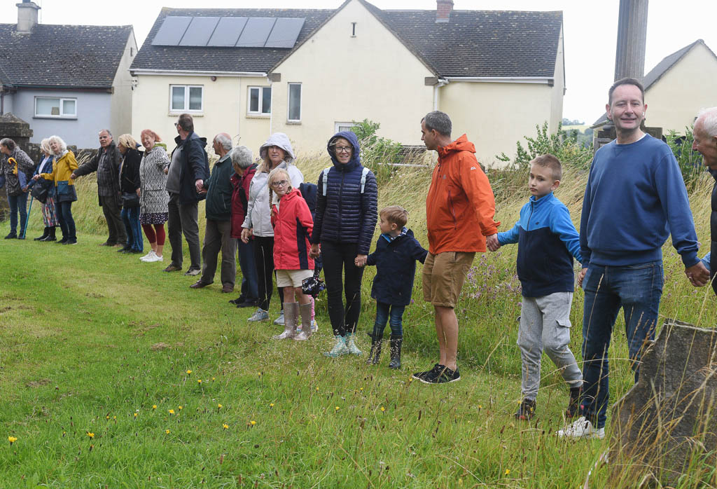 Villagers from Whiteshill and Ruscombe came together on Saturday to enjoy a community fundraising day with a difference at their parish church. Whiteshill Church 36 | In pictures: St Paul's Church gets a 'big hug' from the community