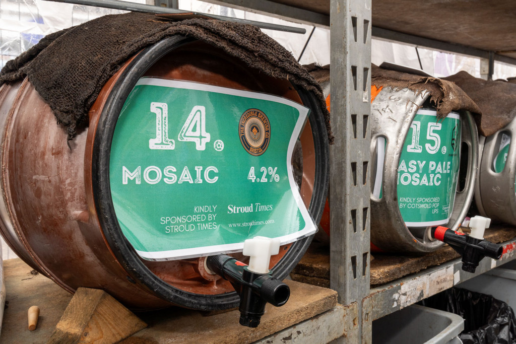 Stroud Sub Rooms’ Fundraising Beer Festival took place at the weekend – though Saturday’s heavy rain meant plans had to be changed at the last minute. Beer fest 2 | Beer festival proves a hit despite challenging weather conditions