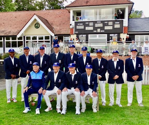 CAPTAIN John Evans continued his summer to remember with a magnificent unbeaten 114 as England Over 70s opened the three-match Silver Ashes series with a 54-run victory at Colchester and East Essex CC. Engand Over 70s image courtesy Steve Walker | Run machine: 'Evo' smashes ton for England Over 70s