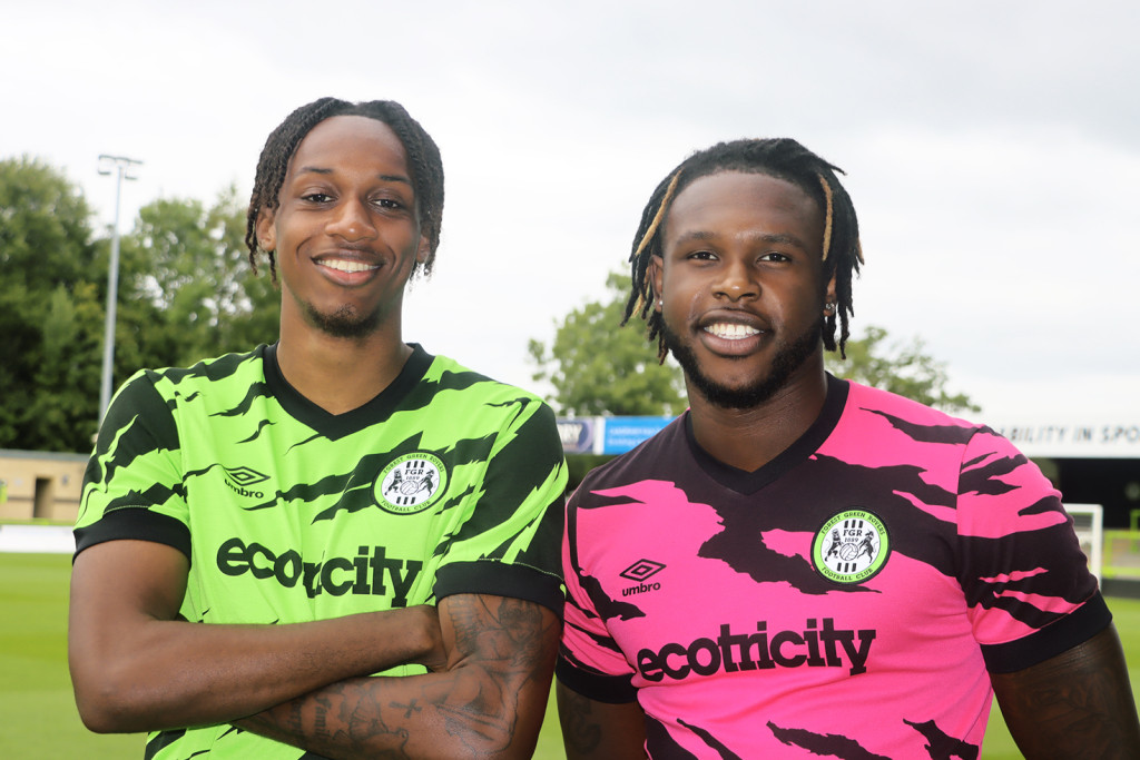 On the eve of the new League Two season, Forest Green have signed Darnell Johnson following a successful trial period with the club. pic of them both together | Forest Green sign former Leicester City defender Darnell Johnson