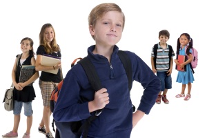 Andare al pre e post scuola per i bambini della scuola dell'infanzia