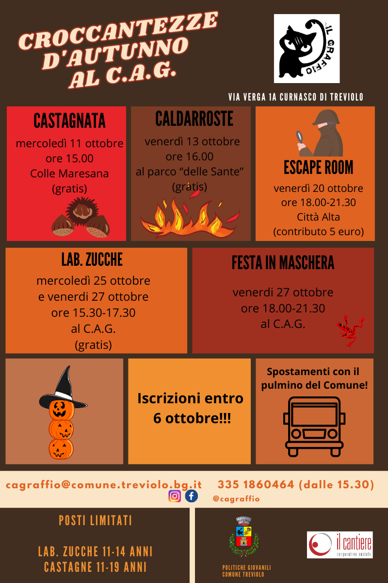 Volantino C.A.G. Croccantezze d'autonno 2023