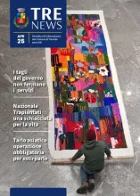 La nuova copertina di Trenews in uscita ad aprile