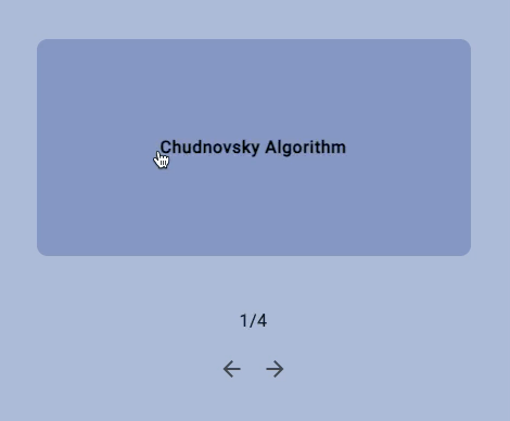 Flashcard Animation