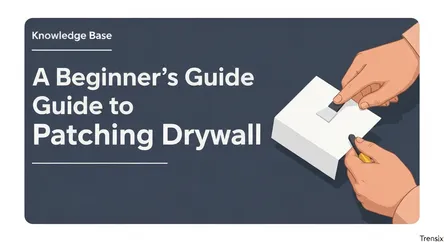 A Beginner's Guide to Patching Drywall
