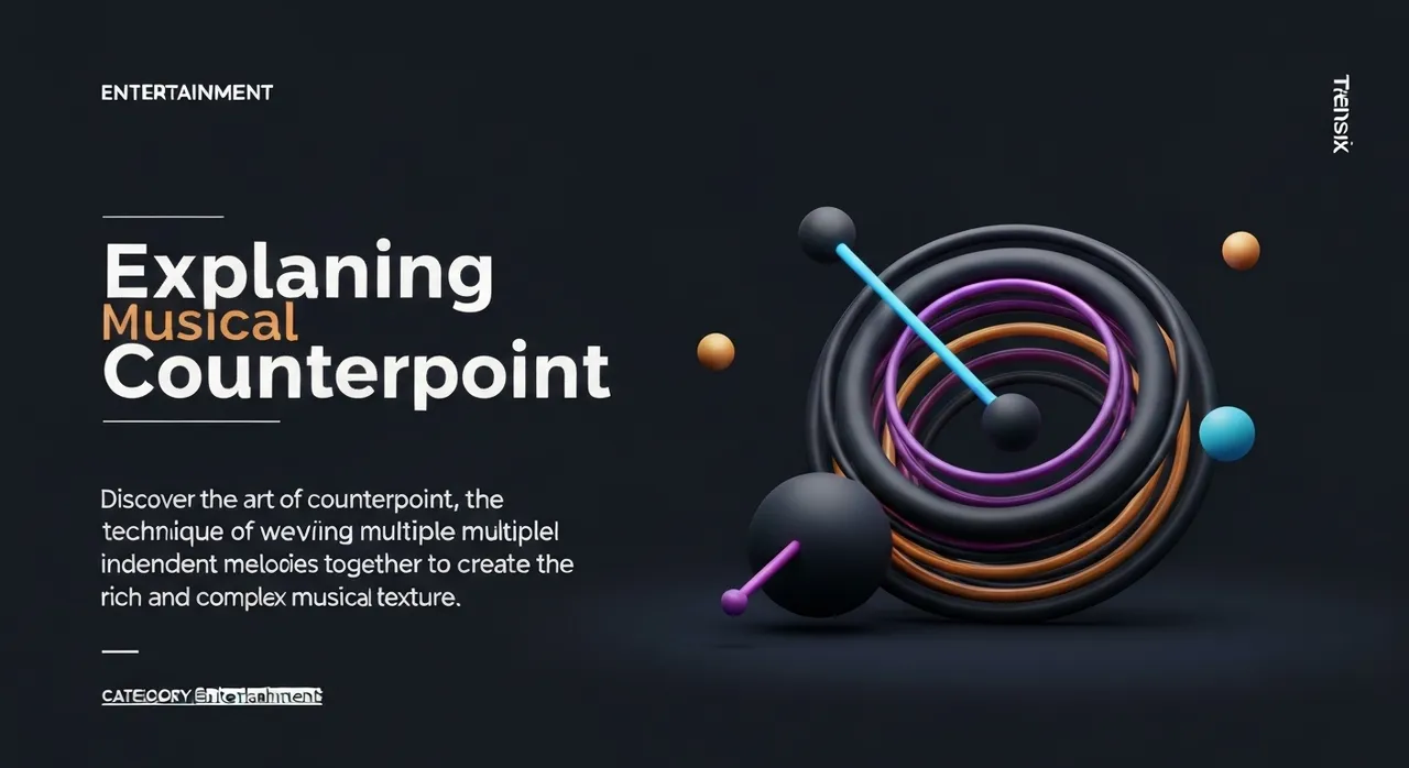 Explaining Musical Counterpoint