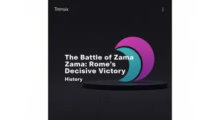 The Battle of Zama: Rome's Decisive Victory