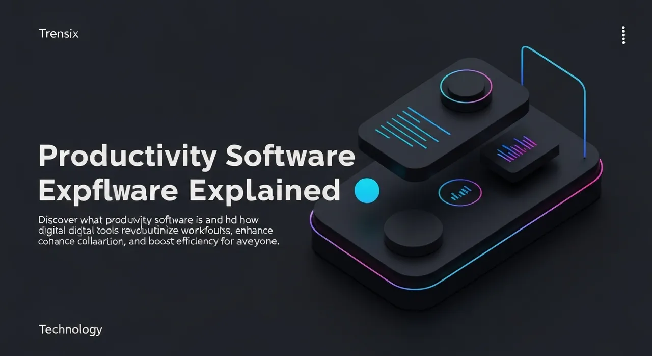 Productivity Software Explained