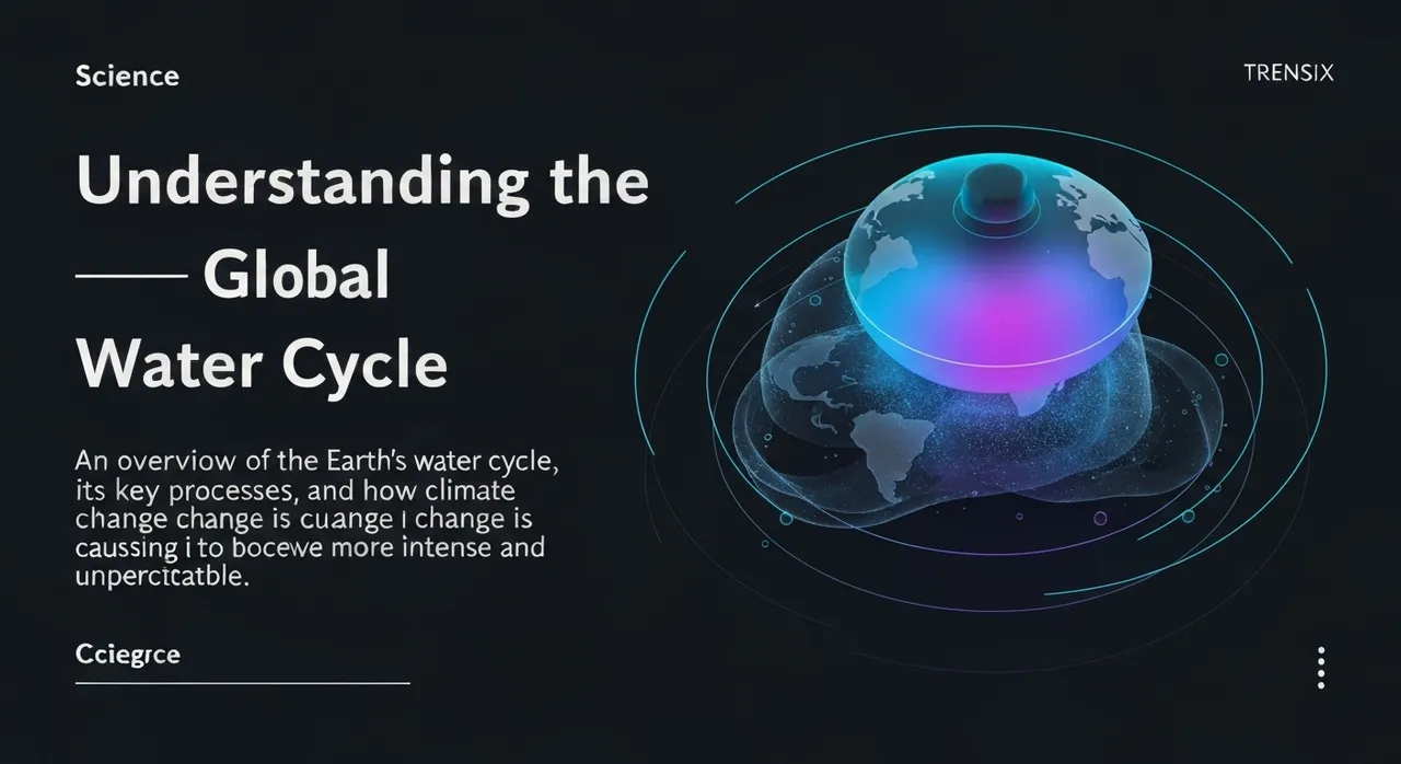 Understanding the Global Water Cycle