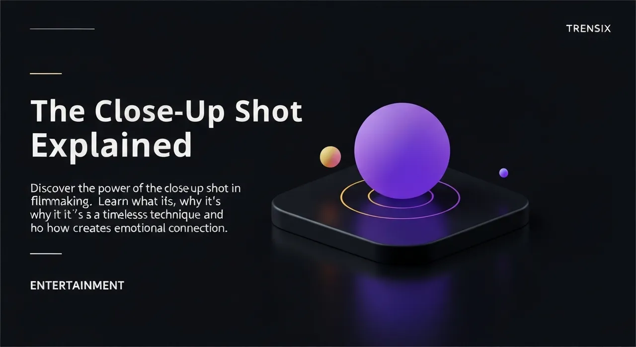 The Close-Up Shot Explained