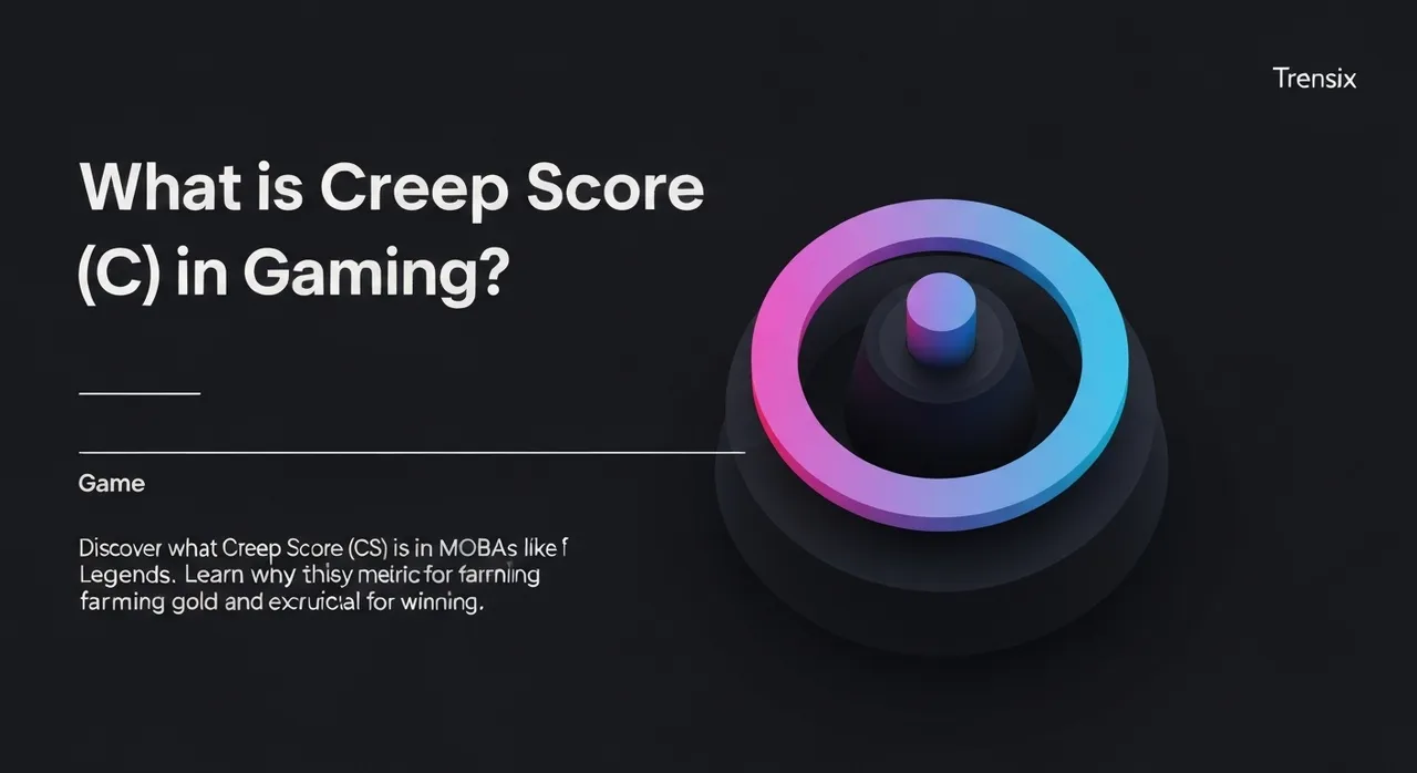 What is Creep Score (CS) in Gaming?