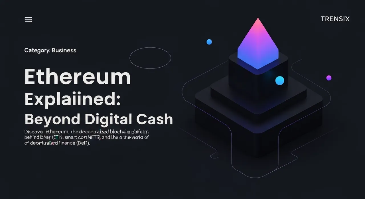 Ethereum Explained: Beyond Digital Cash