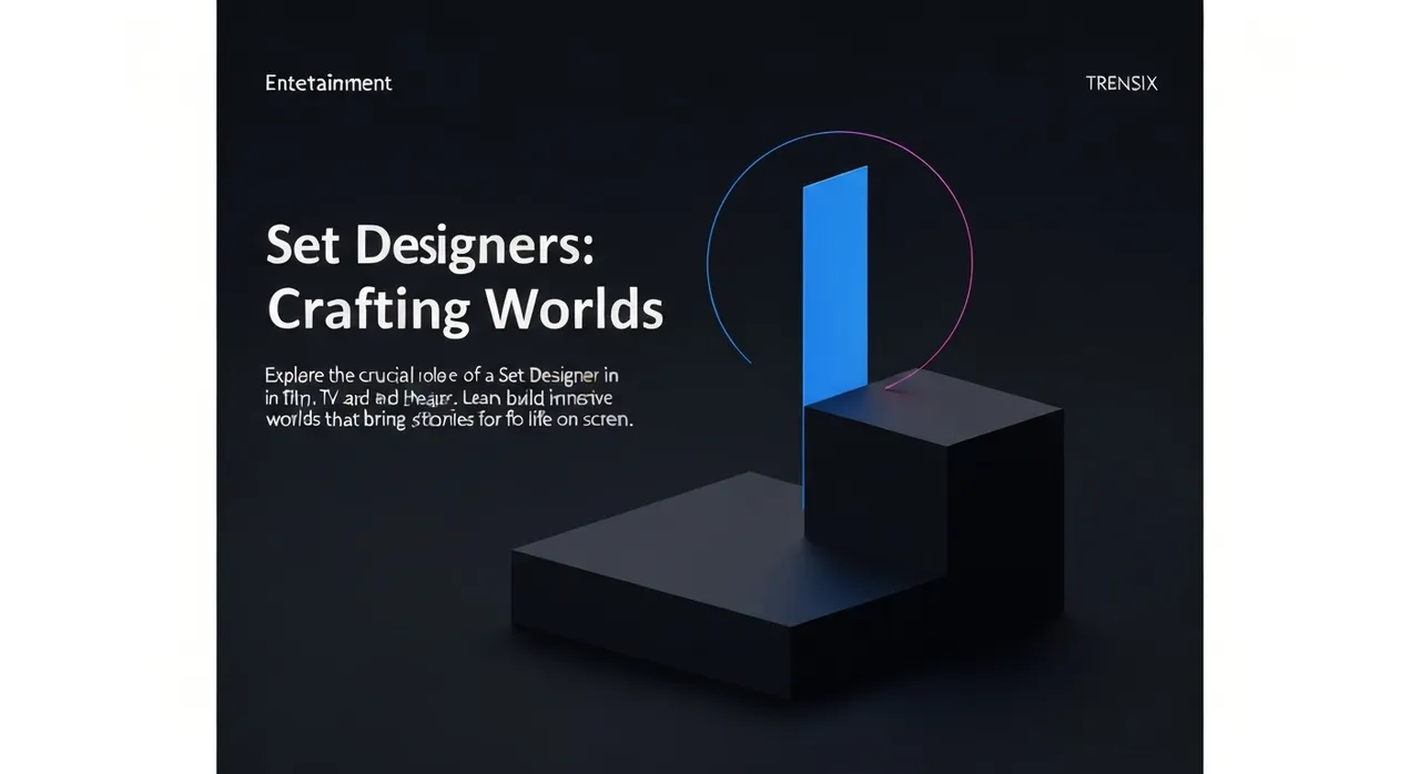 Set Designers: Crafting Worlds