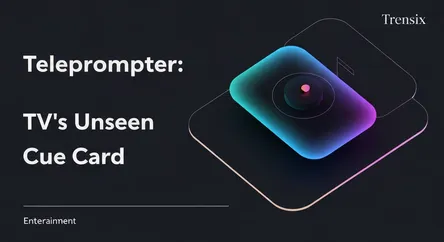 Teleprompter: TV's Unseen Cue Card