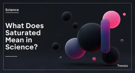 What Does Saturated Mean in Science?
