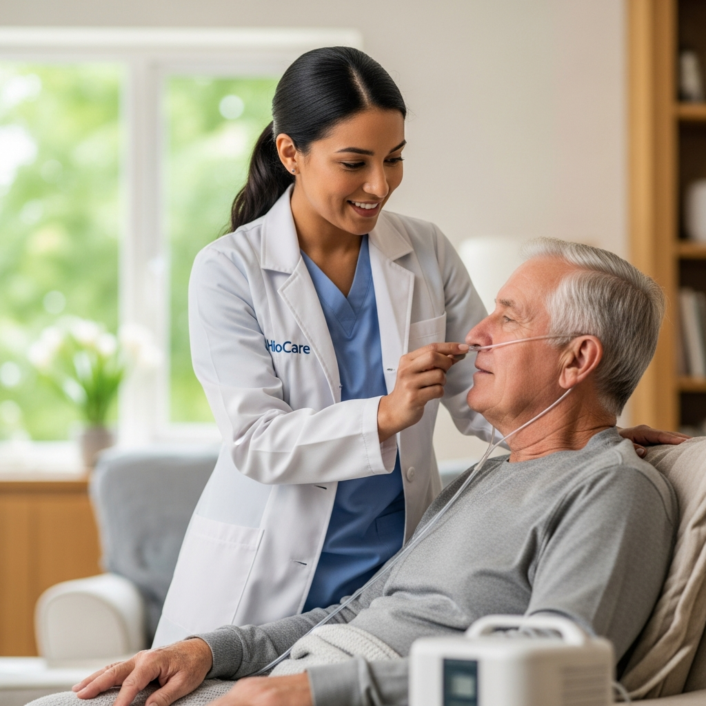 Dịch vụ chăm sóc người bệnh hô hấp tại nhà: Giải pháp an tâm từ HioCare