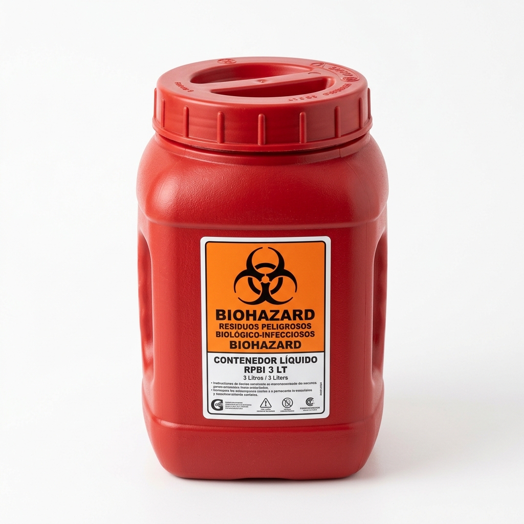 Contenedor Liquido RPBI 3 Lt