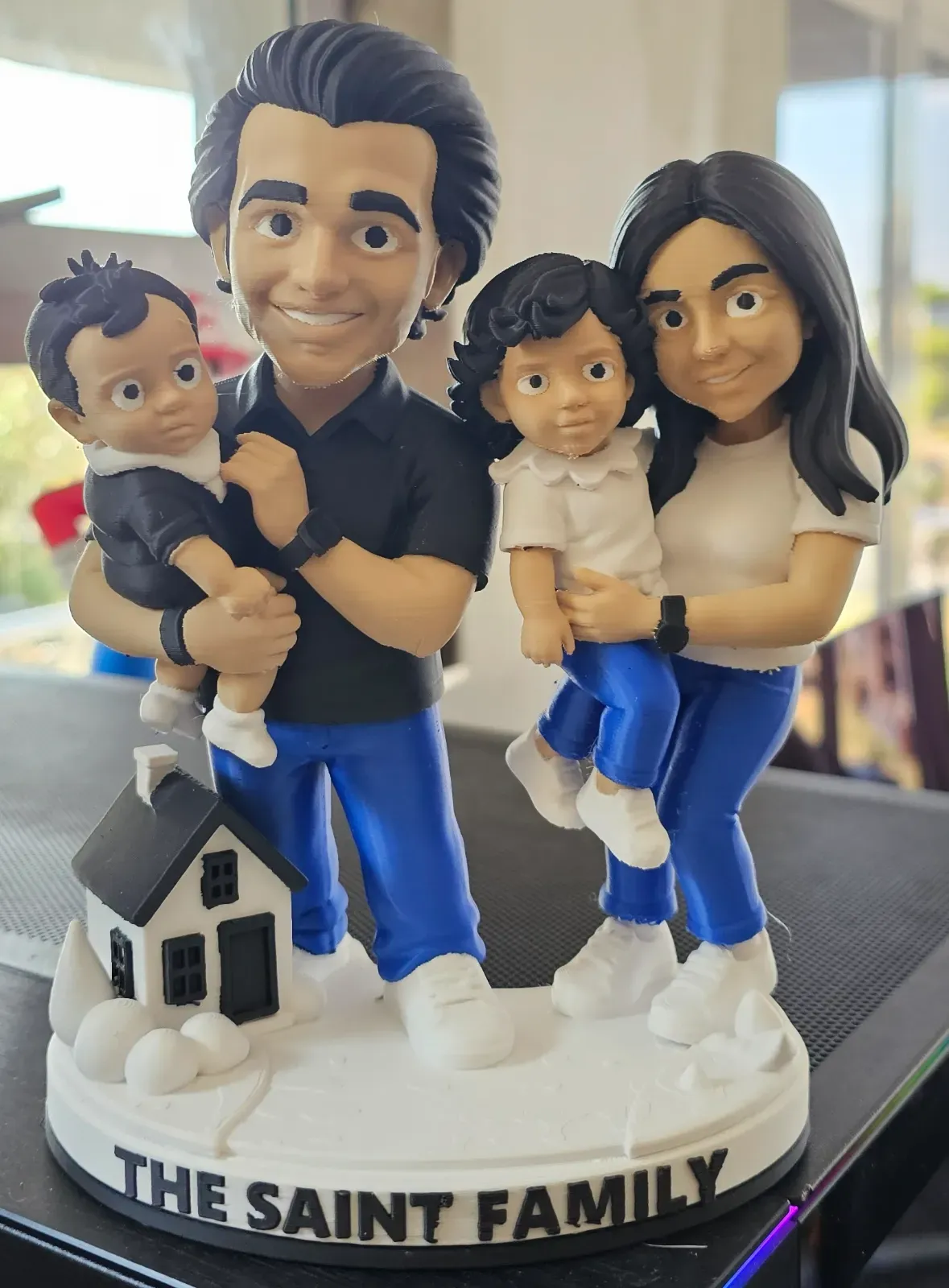 Family Figurine - 4 Colour