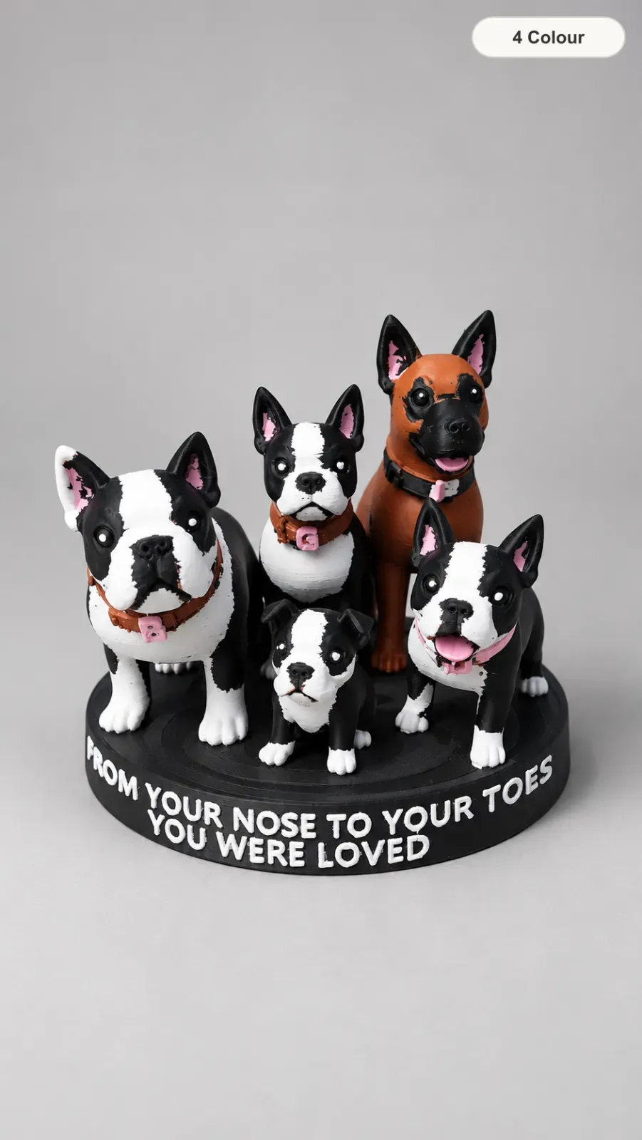 Custom Dog Figurine From Photo