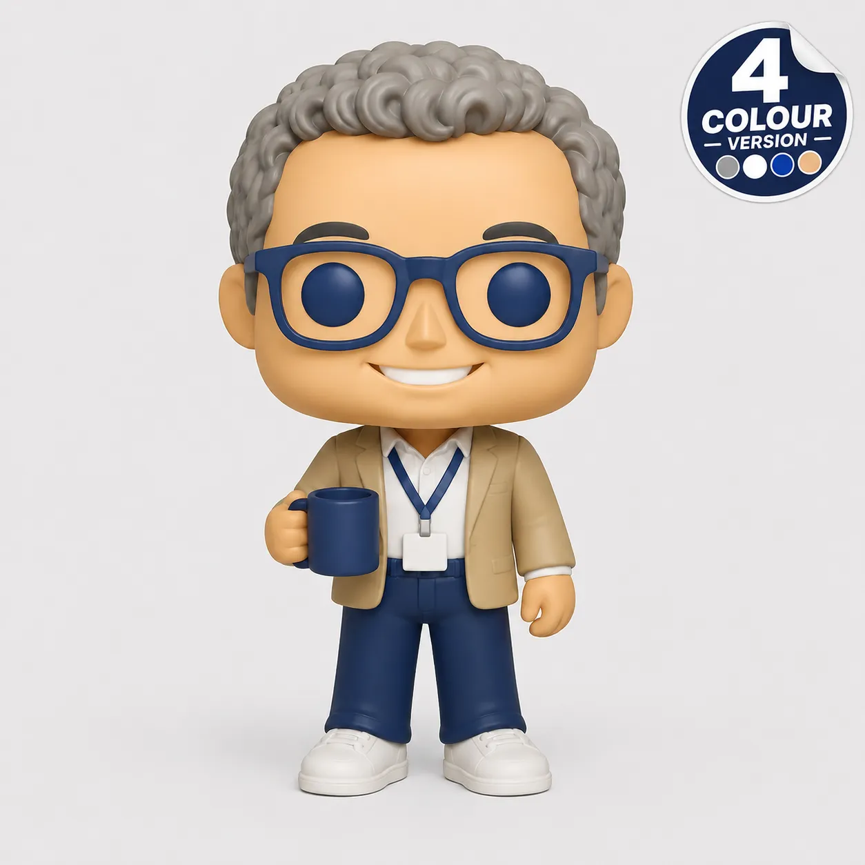 Custom Pop-Style Figurine