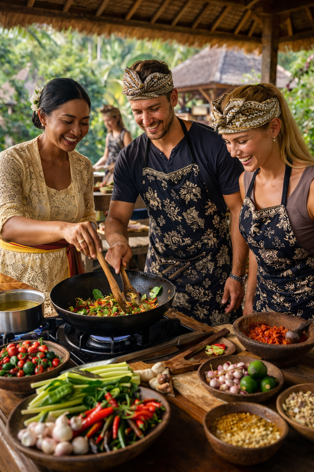Balinese Cooking Class in Ubud Village