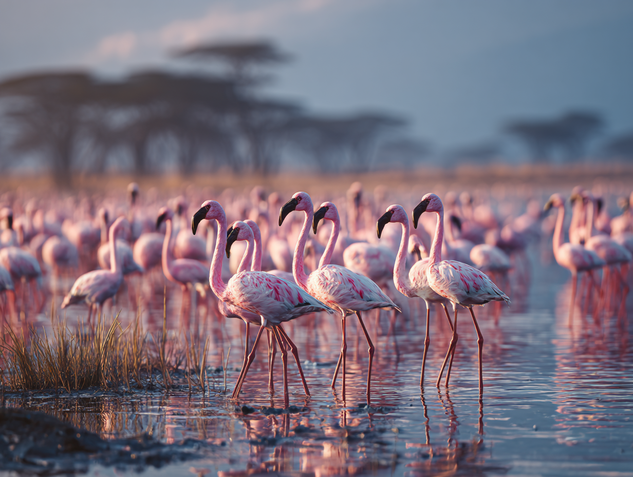 Lake Nakuru Flamingo Spectacle