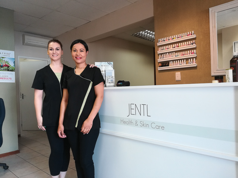 Jentl Health and Skin care logo