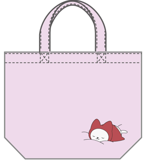 うごく！ねこむかしばなし ミニトートバッグ（KAWAII）2
