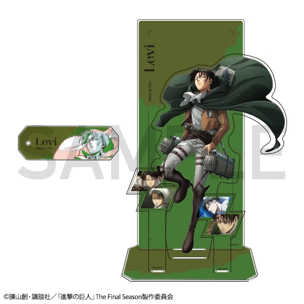 進撃の巨人 リヴァイ ポストカード TSUTAYA 特典 コラボ 第3週目入場者特典🐚 MAPPA描き下ろし リヴァイが描かれた