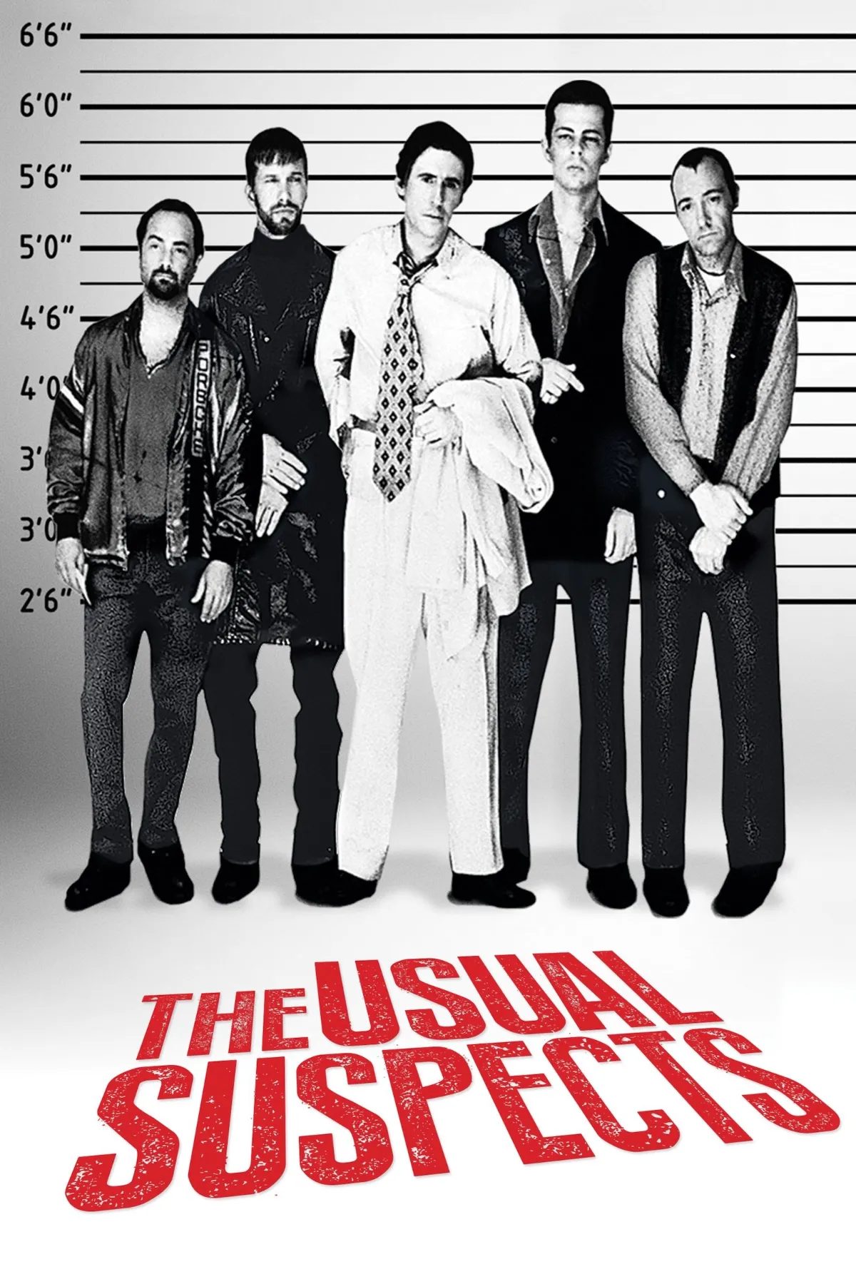 映画「ユージュアルサスペクツ」B2ポスター ユージュアル・サスペクツ【Filmarks 90's 特別企画＜30th×3