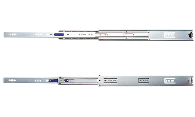 K3601AS ロック付スライドレール 底付 36mm幅・3段引 ｜ホリエ金物株式会社