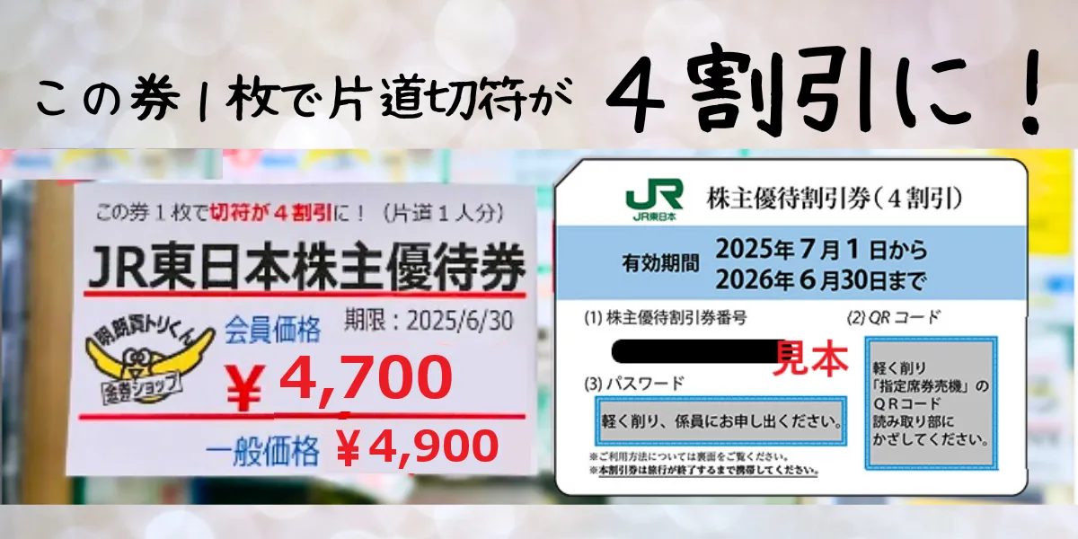 uta2694さま専用　JR東日本株主優待券 JR東日本 株主優待券 有効期限2026年6月30日（郵送のみ） : T&T