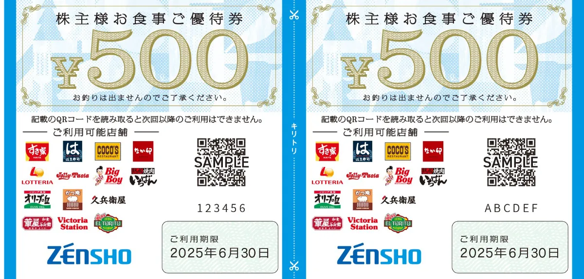 高価買取/即換金】JR/すかいらーく/マクドナルド/マックスバリュ