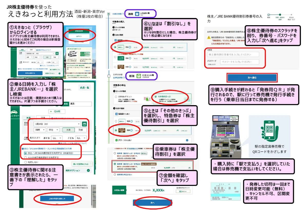格安きっぷ】酒田ｰ新潟ｰ東京・上野・大宮新幹線 （山形新幹線もお得