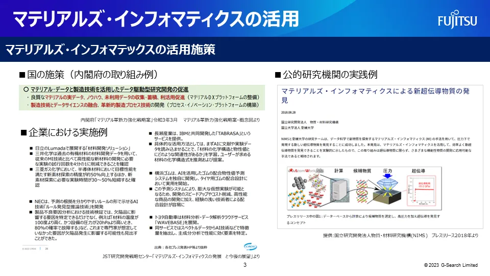 マテリアルズ・インフォマティクスの最新研究動向を探索する