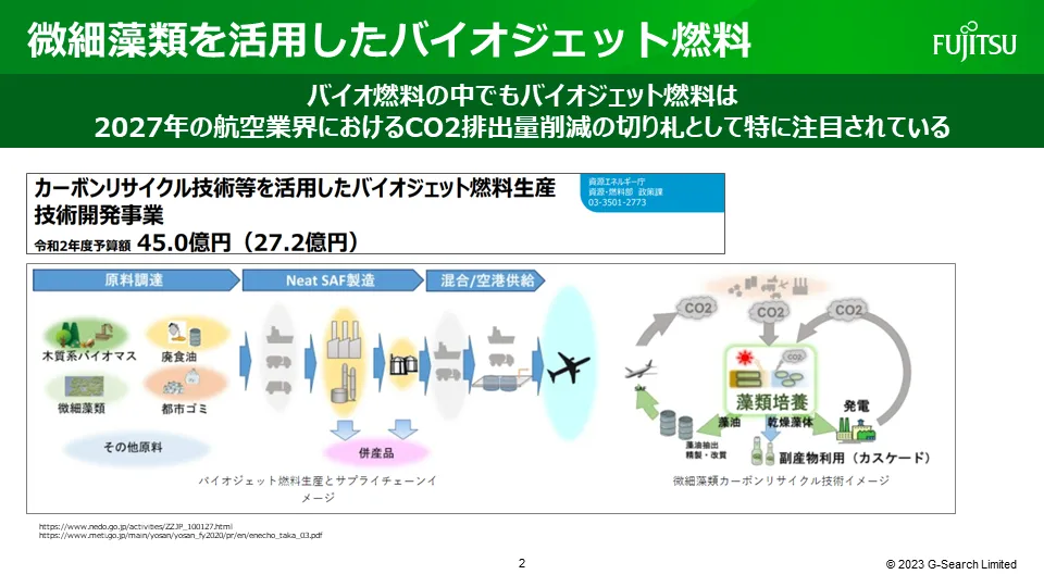 カーボンニュートラル -微細藻類によるバイオ燃料に関する研究動向の探索-