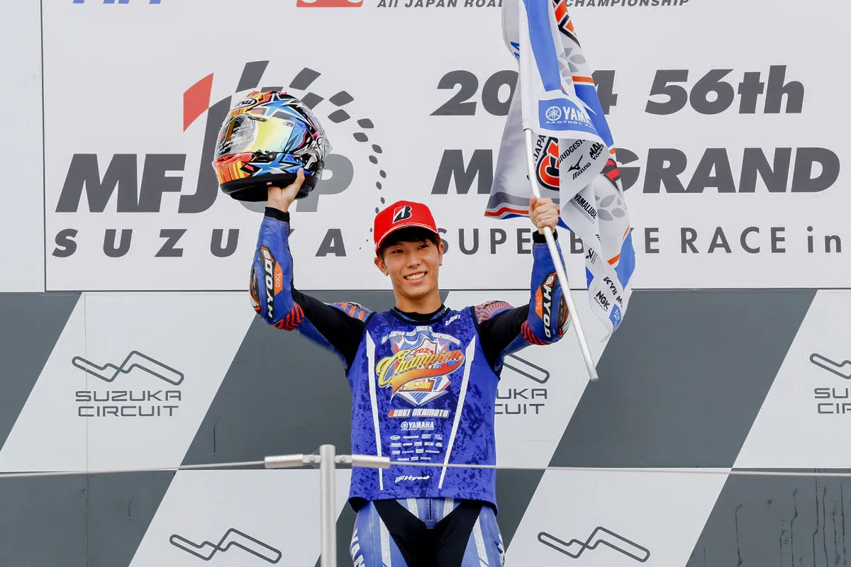 【激レア】 スーパートップ　コンテストチャンピオンモデル(1位) JSB1000クラスの新チャンピオン・岡本裕生選手が、2025年は