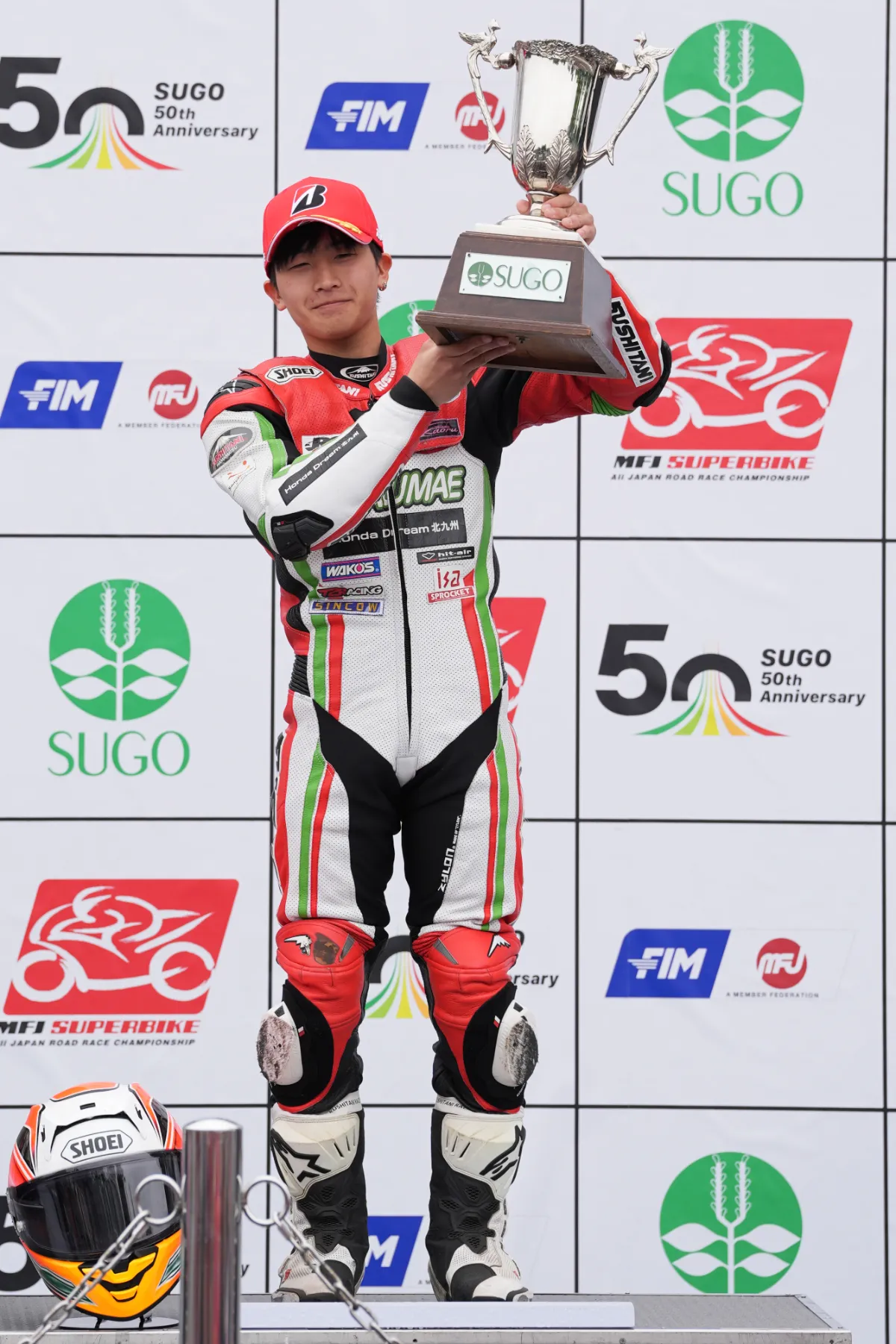 J-GP3決勝】落ち着いたレースコントロールで、中盤の貯金を活かした