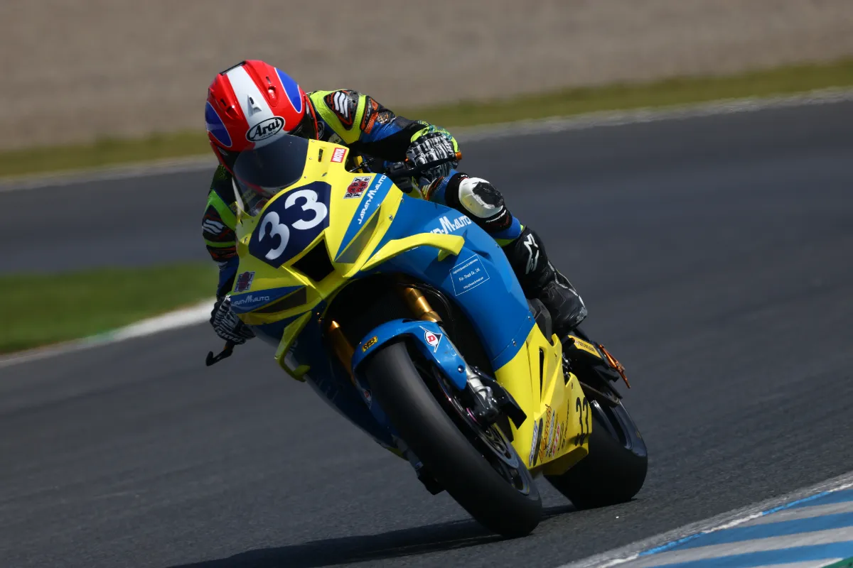ST600 2位 阿部 恵斗選手（51GARAGE kupu Racing YAMAHA