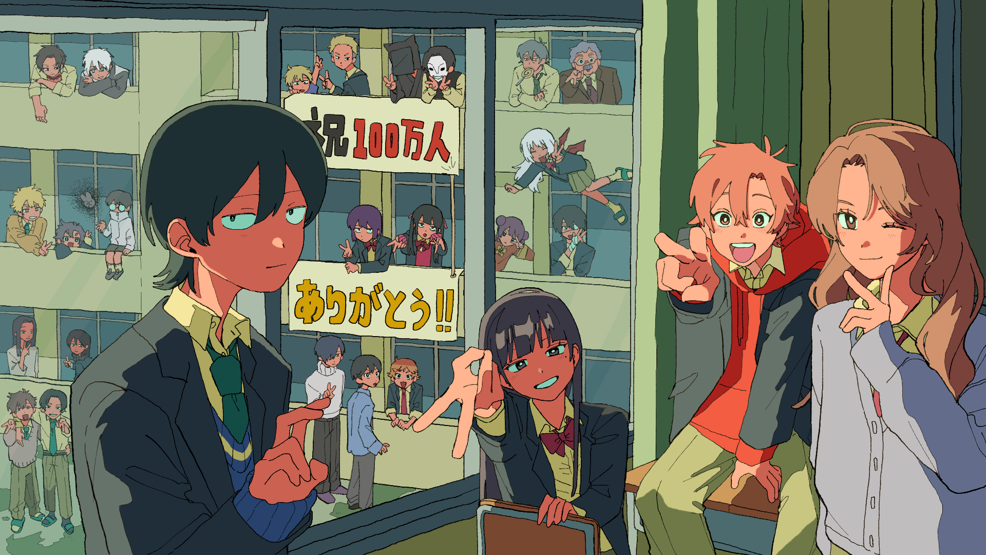 パラ高でよく見るあの場面のキーホルダー 私立パラの丸高校 当選品 Plott Inc. ｜ショートアニメ『私立パラの丸高校』YouTube登録者数が