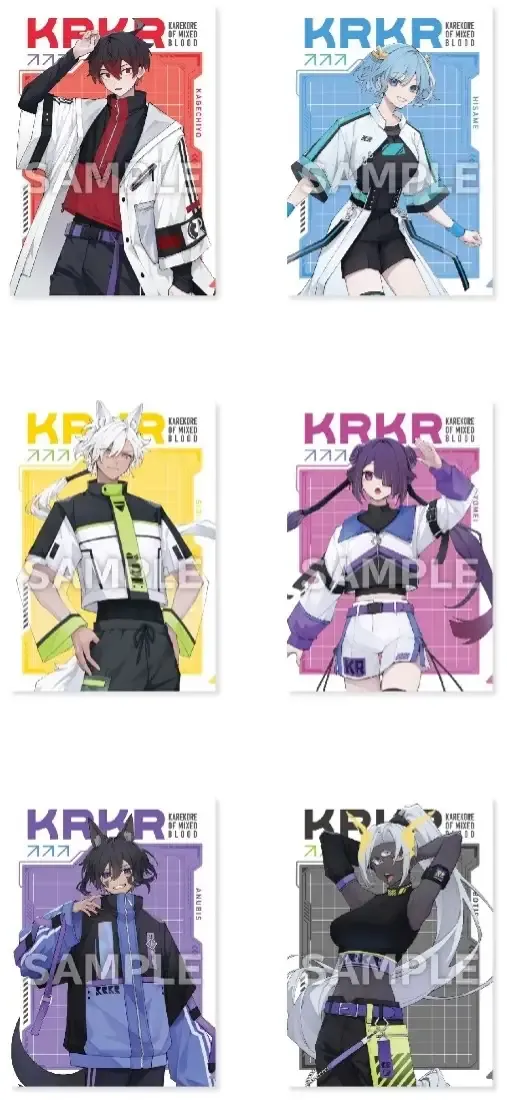 YouTubeアニメ「混血のカレコレ」受注生産グッズの予約受付開始