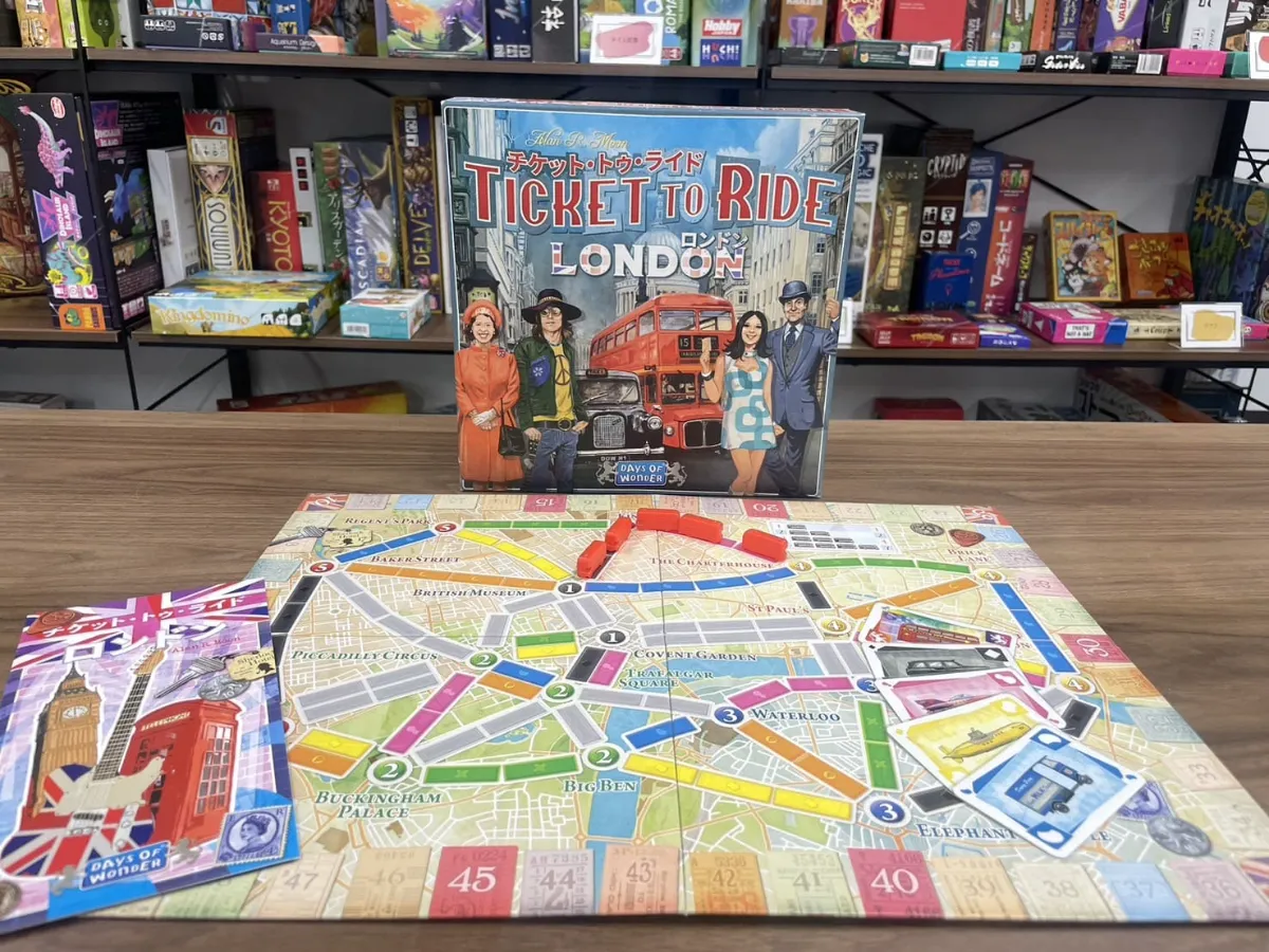 チケットトゥライド イギリス ボードゲーム チケットトゥライド：イギリス/ペンシルバニア｜対戦相手皆無