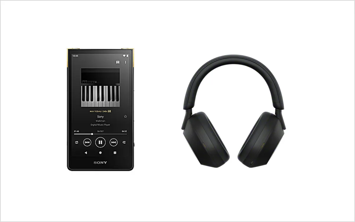 SONY WH-1000XM5 BLACK 初音ミク モデル（ソニー製品と「初音
