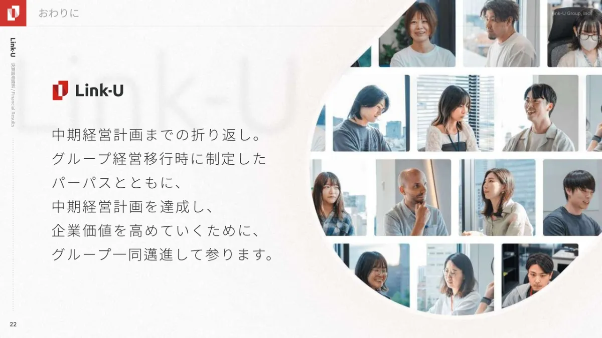 2025年7月期2Q | Link-Uグループ株式会社